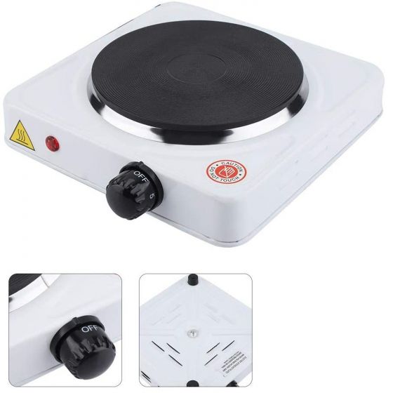 Hot Multipurpose Lab Electric Stove Hot Cooking Heater Plate Accessories 1000W untitled-1_7_3