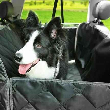 Zipper Dog Car Seat Cover vwaefasddf