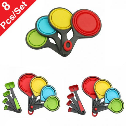 Food Grade Silicone Foldable Measuring Cups wsdf85274_1