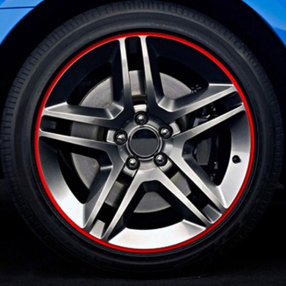 8M Car Wheel Hub Rim Edge Protector Ring Tire Guard Sticker Rubber Strip xcfvxcvxcv