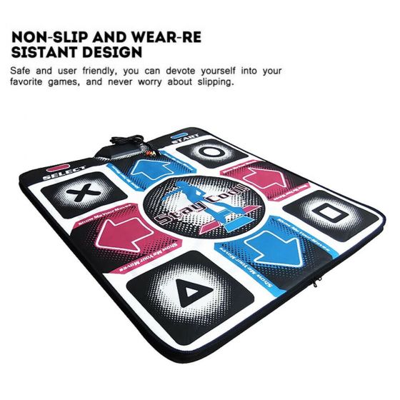 Non-Slip Dancing Step Dance Game Mat Pad with USB For PC TV Video Household Game yhjytut67657