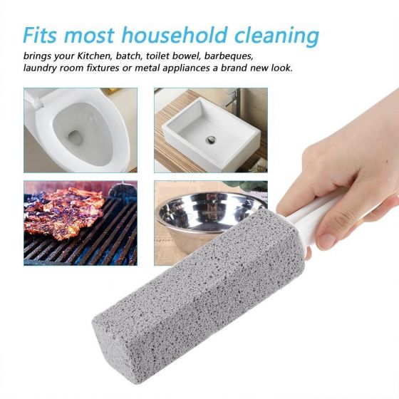 2PCS Premium Toilet Bowl Cleaning Stone with Handle, Pumice Stone Toilet Bowl Cleaner, Easy to Remove Unsightly Toilet Rings, Tile, Toilets, Sinks, Bathroom, Bathtubs, Hardwater, Lime, Rust ytutyutyutyuiy