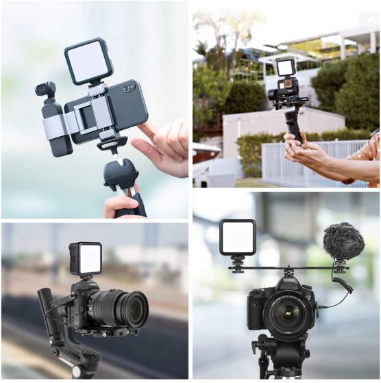 49 LED Camera Light USB, Rechargeable Dimmable Camera Fill Light, Mini Video Light for DLSR Camera Camcorder Gimbal Macro Photography Video yu_2