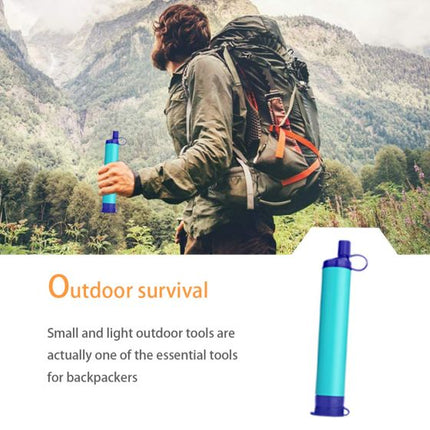 Personal Water Filter Set Camping Water Purifier Set Outdoor Hiking Camping Lake River Portable Water Filter Filtration Tube Straw yuytutyutyu
